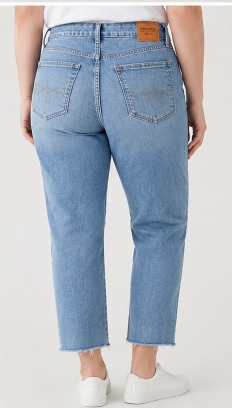 Denizen Levi's High Rise Ankle Straight Jeans - W16